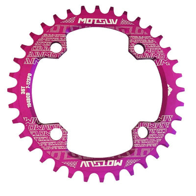 Solid Color Single Circle Crank Sprockets