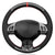 Universal Shinny carbon Fiber Pattern Steering Wheel Covers