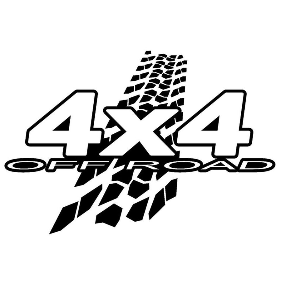 20x13.6cm 4X4 OFF ROAD Decals