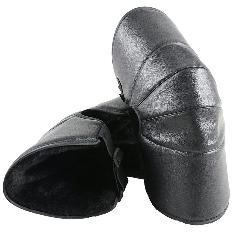 Windproof Super Protective Leather Knee Pads